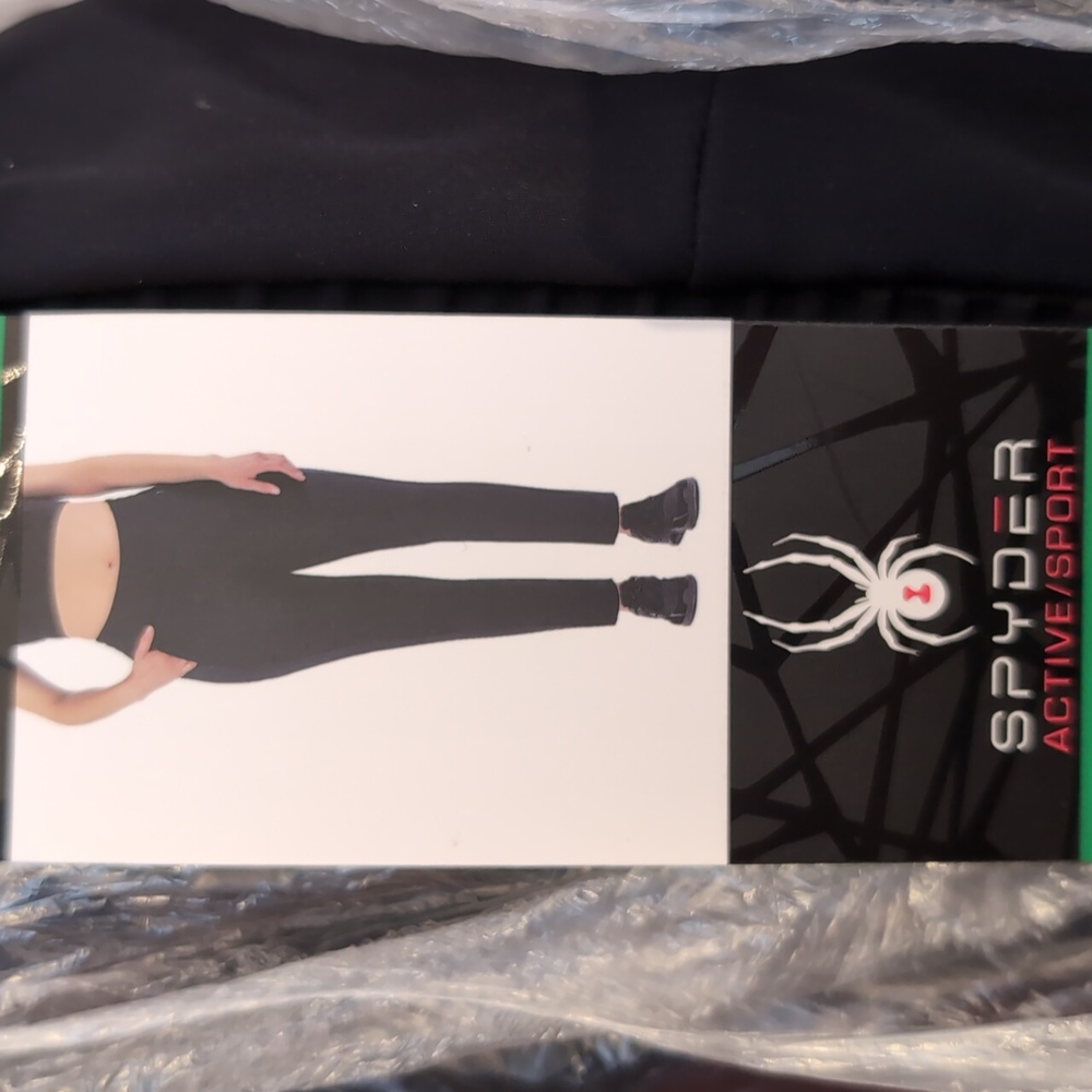 XL:🖤Spyder Active Sport Jogger/Pants-Full Pleated Waistband.